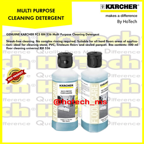 [EZM.5600893] KARCHER MULTI-PURPOSE FLOOR CLEANING RM 536, 500ML, FLOOR CLEANER FC 3