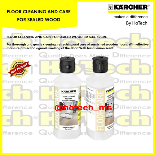 [EZM.5600895] KARCHER FLOOR CLEANING AND CARE FOR SEALED WOOD RM 534, 500ML