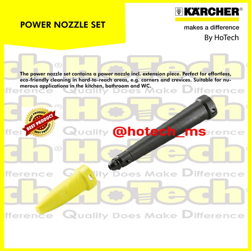 [EZM.5600898] Karcher Power Nozzle Set For Steam Cleaner