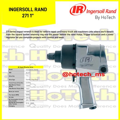 [EZM.5600907] Ingersoll Rand 271 1" Air Impact Wrench | IR 271 1" Dr Impact Wrench