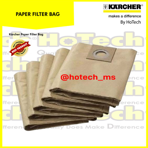 [EZM.5600945] Karcher Paper filter bags For NT 27/1 | For Vacuum Cleaner