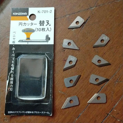 [EZM.5600947] Cutter Blade For Hand Circle Cutter | KANZAWA | Kanzawa Cutter Blade