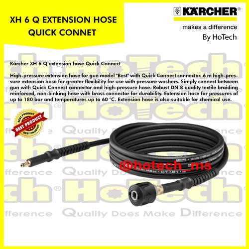 [EZM.5600949] Karcher XH 6 Q EXTENSION HOSE Quick Connect For High Pressure Washer