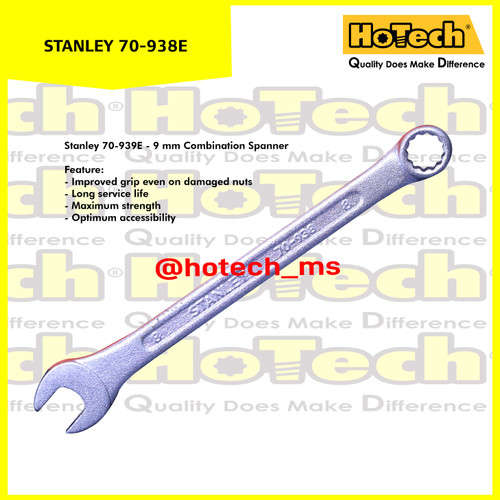 [EZM.5600976] Kunci Ring Pas 8 mm | STANLEY | Combination Wrench size 8 mm
