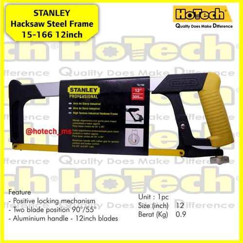 [EZM.5601013] Stanley Gergaji Tangan Besi | STANLEY | Hacksaw Steel Frame 450 mm