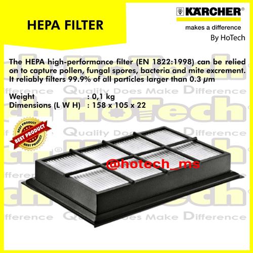 [EZM.5601018] Karcher HEPA FILTER | KARCHER | Steam Vacuum SV 7