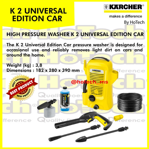 [EZM.5601019] HIGH PRESSURE WASHER K 2 UNIVERSAL EDITION CAR | KARCHER | K 2 CAR