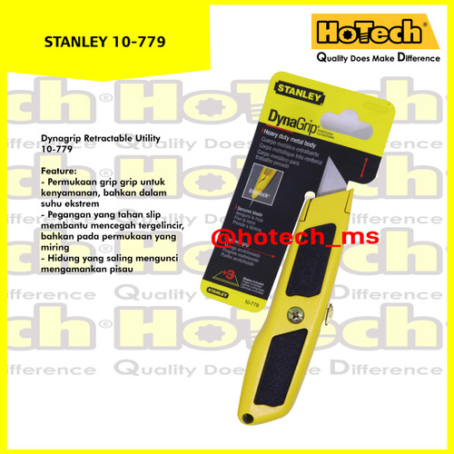 [EZM.5601023] Pisau Cutter Stanley | STANLEY | Dynagrip Retractable Utility Knife
