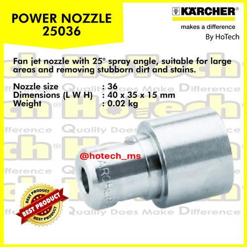 [EZM.5601050] Karcher Professional Power nozzle 25°, 036 for HD Series