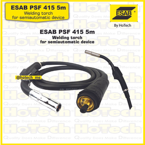 [EZM.5601099] ESAB Mig Torch PSF 415 | Esab Welding Torch PSF 415 5.0M