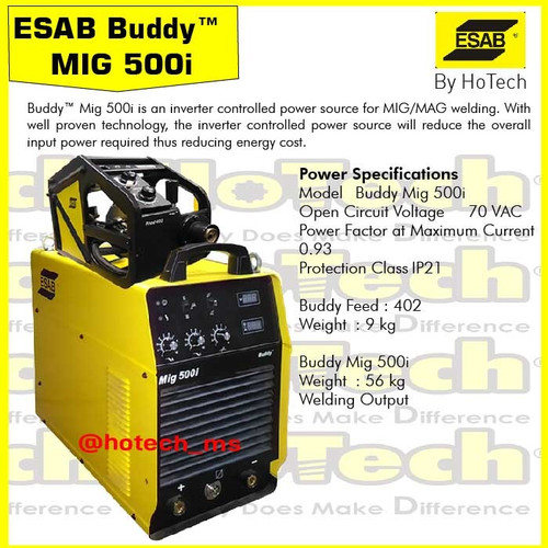 [EZM.5601153] ESAB BUDDY MIG 500i & BUDDY FEED 402 | Esab Mig Welding 500A