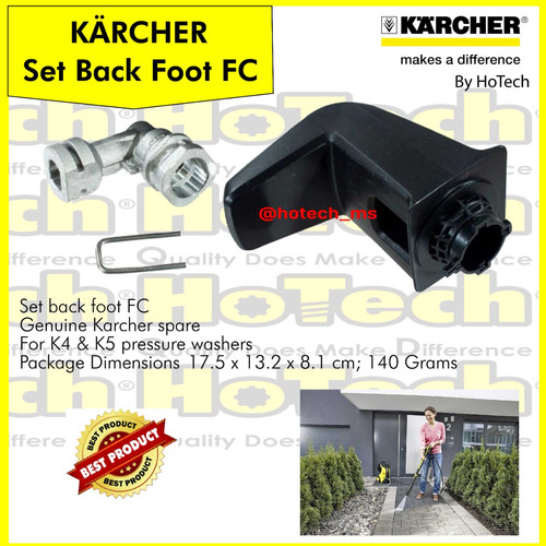[EZM.5601155] Karcher Set Back Foot FC | Elbow Outlet Connection Set For K 4 - K 5