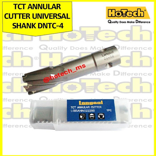 [EZM.5601238] Mata Bor Jet Broach Langsol | TCT Annular Cutter Universal Shank Size 18 x 50mm Brand Langsol | Mata Bor Jet Broach size 18 x 50mm Langsol