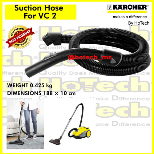 [EZM.5601261] Selang Hisap Vacuum Cleaner VC 2 | Karcher Suction Hose For VC 2