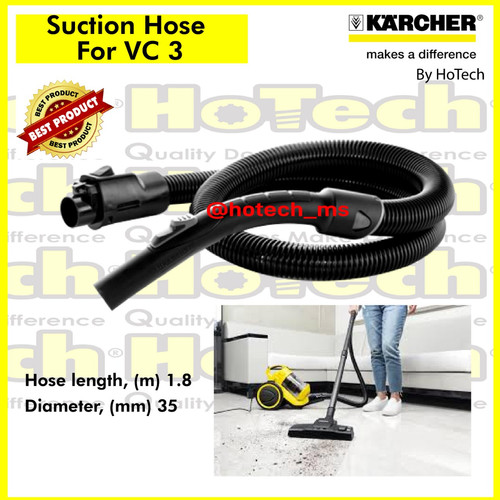 [EZM.5601262] Selang Hisap Vacuum Cleaner VC 3 | Karcher Suction Hose For VC 3
