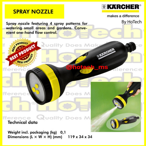 [EZM.5601275] Karcher Spray Gun | Karcher Multi Functional Spray Gun | Spray Gun