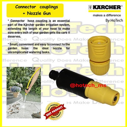 [EZM.5601281] Karcher Spray Nozzle Mini + Connector Coupling
