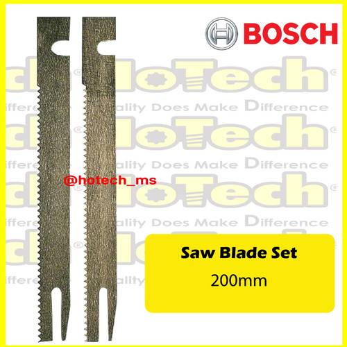 [EZM.5601286] Mata Set Saw Blade Set 200mm for BOSCH GSG 300 |Potong Karet/Busa/Kain