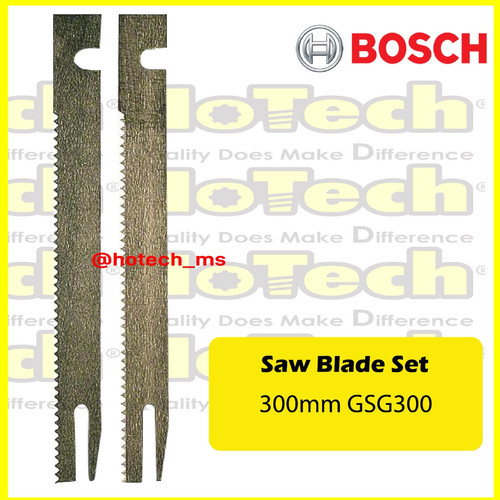 [EZM.5601287] Mata Set Saw Blade Set 300mm for BOSCH GSG 300 |Potong Karet/Busa/Kain