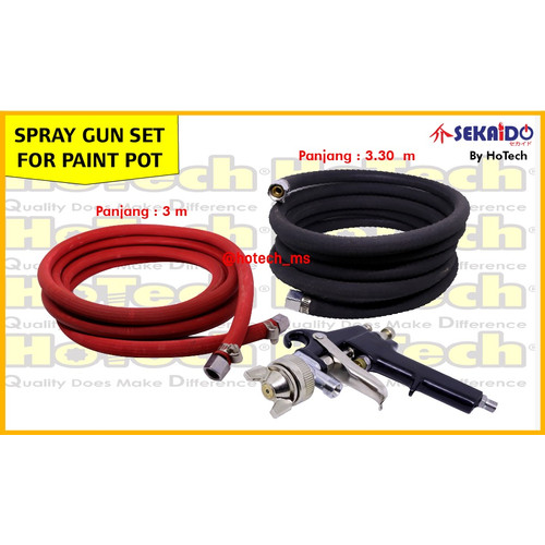 [EZM.5601303] Spray Gun Set For Paint Pot