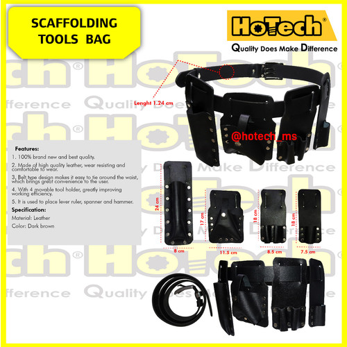 [EZM.5601309] Leather Belt Scaffolding - Ikat Pinggang Scaffolding Kulit
