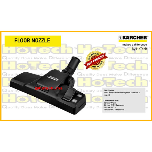 [EZM.5601315] Karcher Roller Floor Nozzle For Vacuum Cleaner
