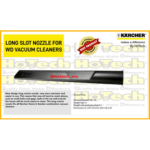[EZM.5601328] Extra Long Nozzle For Vacuum Cleaner | Karcher | Extra Long Nozzle