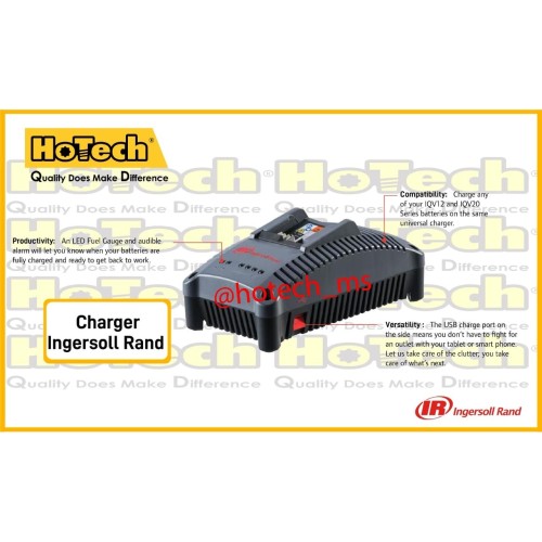 [EZM.5601380] Battery Universal Charger BC1121 For IQV12 and IQV20 Series Batteries