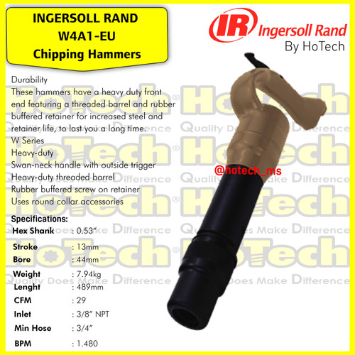 [EZM.5601399] Ingersoll Rand | W4A1-EU | Industrial Chipping Hammer | Hex Nozzle