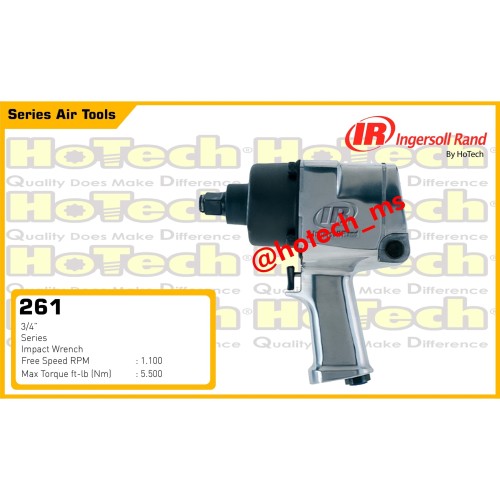 [EZM.5601412] Ingersoll Rand 261 Sq 3/4" | IR 261 Super Duty Air Impact Wrench