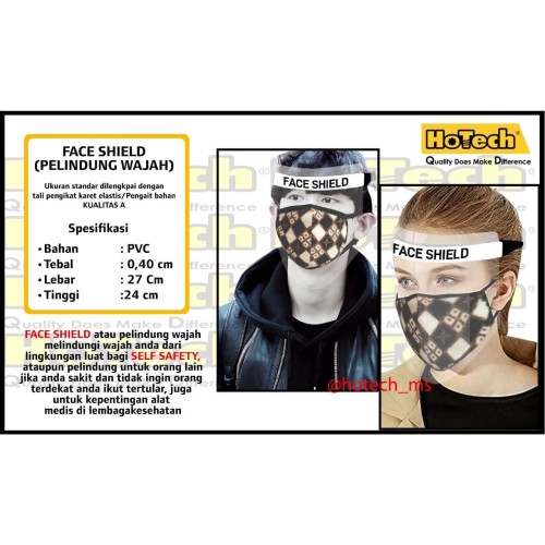 [EZM.5601433] FACE SHIELD | MEDICAL MASK | PELINDUNG WAJAH