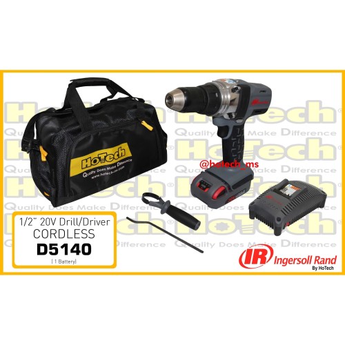 [EZM.5601472] Cordless Impact Drill/Driver 1/2" | Ingersoll Rand | IR-D5140-20V-K1