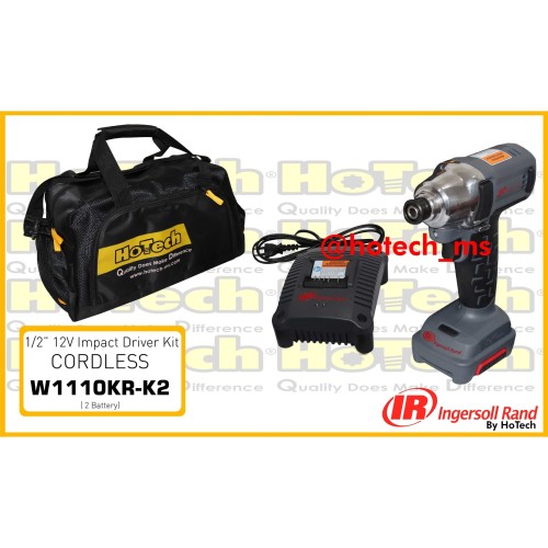 [EZM.5601476] IR-W1110-12V-K1| Merk Ingersoll Rand| Cordless Impact Driver Hex 1/4"