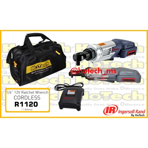 [EZM.5601481] Cordless Rachet Wrench 1/4" | Merk Ingersoll Rand | IR-R1120-12V-K1