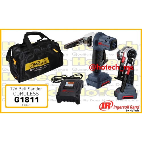 [EZM.5601484] IR-G1811-12V-K1 | Merk Ingersoll Rand | Cordless Belt Sander