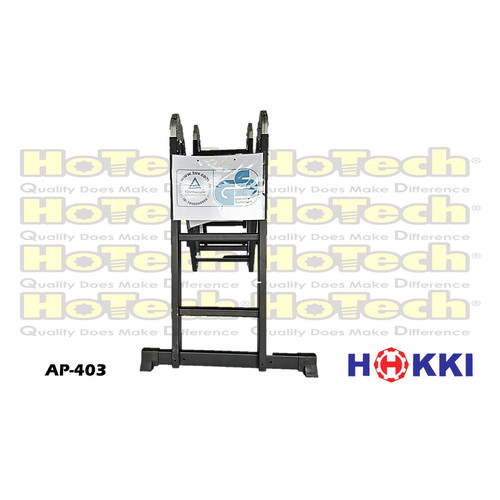 [EZM.5601503] HOKKI | Aluminium Multi function Ladder | HOKKI AP-403 | Tangga Lipat