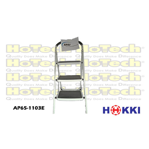 [EZM.5601505] HOKKI | 3 Step Steel Ladder | Tangga Rumah | HOKKI-1103E|Tangga Lipat