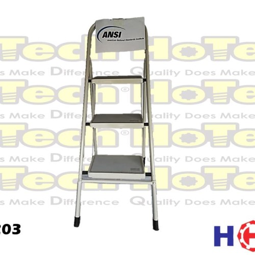 [EZM.5601513] HOKKI | 3 Step Steel Ladder | Tangga Rumah | HOKKI-1203 |Tangga Lipat