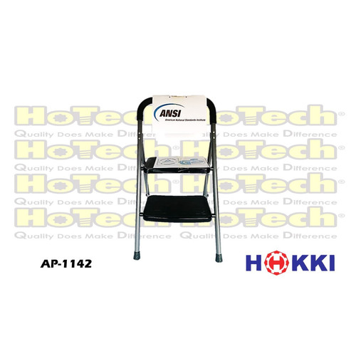 [EZM.5601517] HOKKI | 2 Step Steel Ladder | Tangga Rumah | HOKKI-1142 |Tangga Lipat