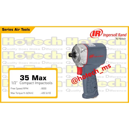 [EZM.5601552] Ingersoll Rand | 35Max | Pnuematic Air Impact Tools / 1/2" Sq Drive