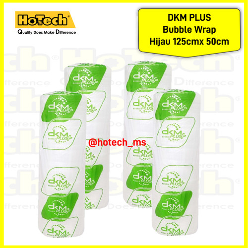 [EZM.5601559] Bubble Plastic 50m x 125cm Premium Quality DKM Clear Colour (GO BOX)