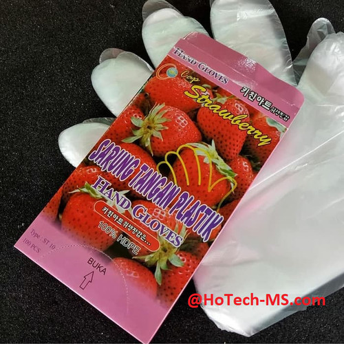 [EZM.5601567] Sarung Tangan Plastik 100% HDPE