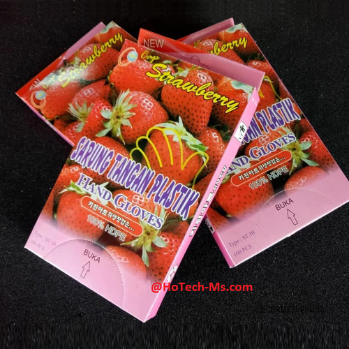 [EZM.5601568] SARUNG TANGAN PLASTIK TRANSPARAN / SARUNG TANGAN PLASTIK HDPE 100%