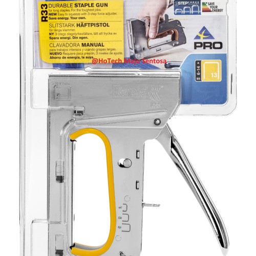 [EZM.5601569] Gun Tacker Staples Tembak Rapid Jok Kulit Motor ASLI R-33