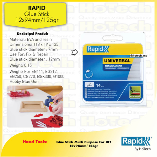 [EZM.5601587] Asli Isi Lem Tembak Refill (kecil) / RAPID /12mm x 94mm