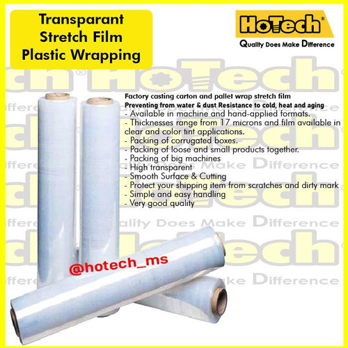 [EZM.5601595] STRETCH FILM 50CM X 300M PLASTIK WRAPPING Paket Per 2 Box (12 Roll )