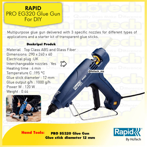 [EZM.5601621] RAPID EG320 | EG 320 GLUE GUN INDUSTRIAL PROFESIONAL