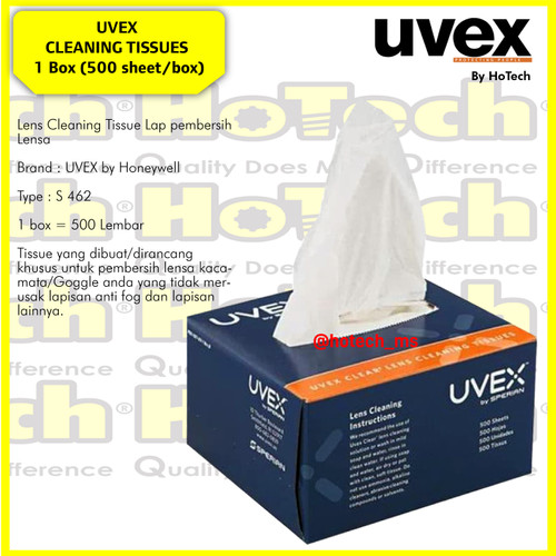 [EZM.5601668] UVEX | Safety Glasses Cleaning Tissue | 1008 Lens Cleaning Tissue