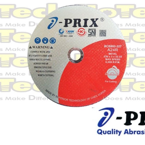 [EZM.5601678] I-Prix | Cutting Disc 9 " | For Metal Grade A 24R