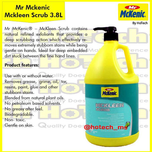 [EZM.5601691] Mr McKenic | SC3802 McKleen Scrub | Cairan Pembersih Tangan Anti Kuman